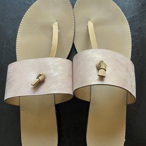 Shimmer Thong Sandal